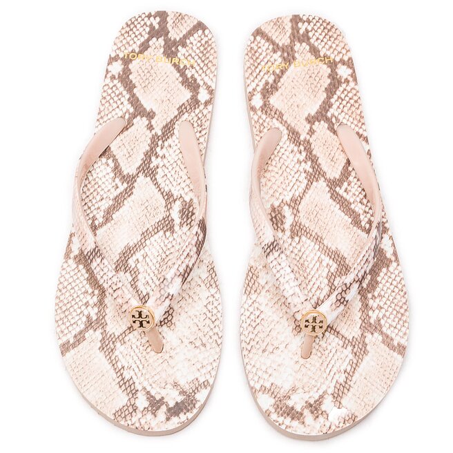 Japonki Tory Burch Printed Thin Flip Flop 38959 Sunset Blush