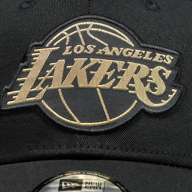 New Era Čiapka New Era Metallic Badge 940 Lakers 60364419 Čierna