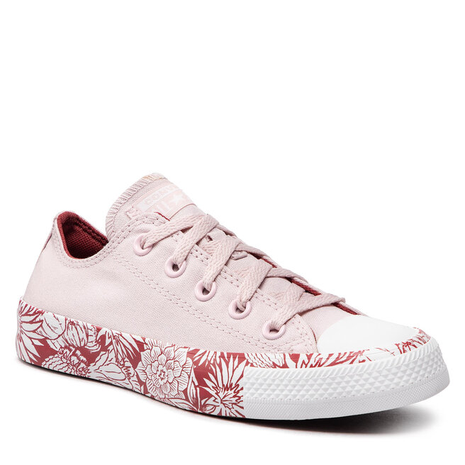 Zapatillas Converse Ctas A00847C Barely Rose/Light Bone/White • Www.zapatos.es