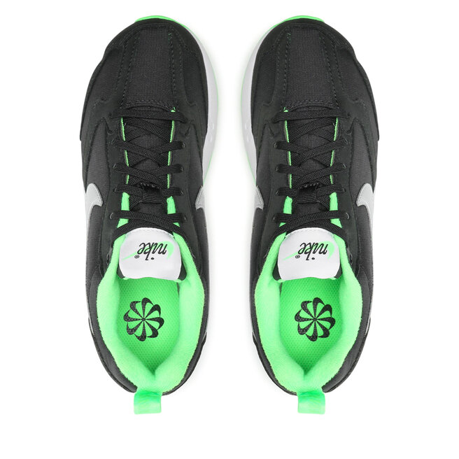Nike Boty Nike Air Max Dawn (Gs) DH3157 001 Black/Chrome/Green Strike