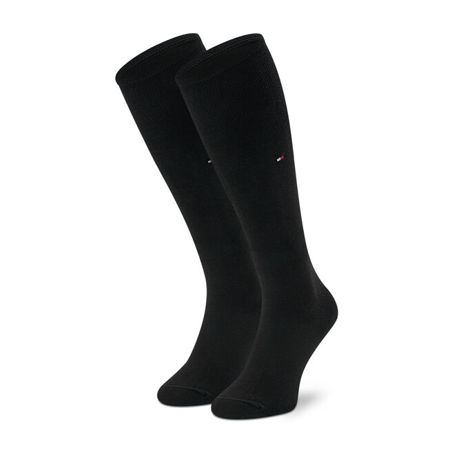 Κάλτσες πάνω από το γόνατο γυναικείες Tommy Hilfiger 443030001 200 Black 3942