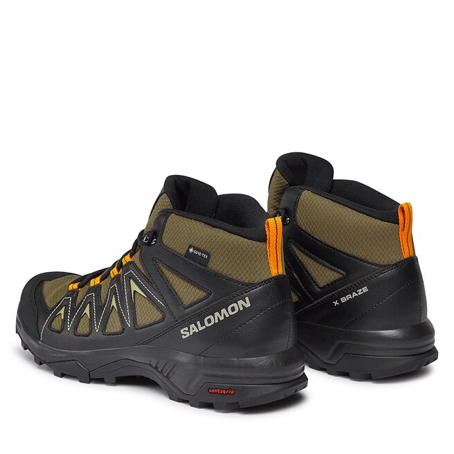 Salomon Trekkings Salomon X Braze Mid GORE-TEX L47181000 Olive Night/Black/Gray Green