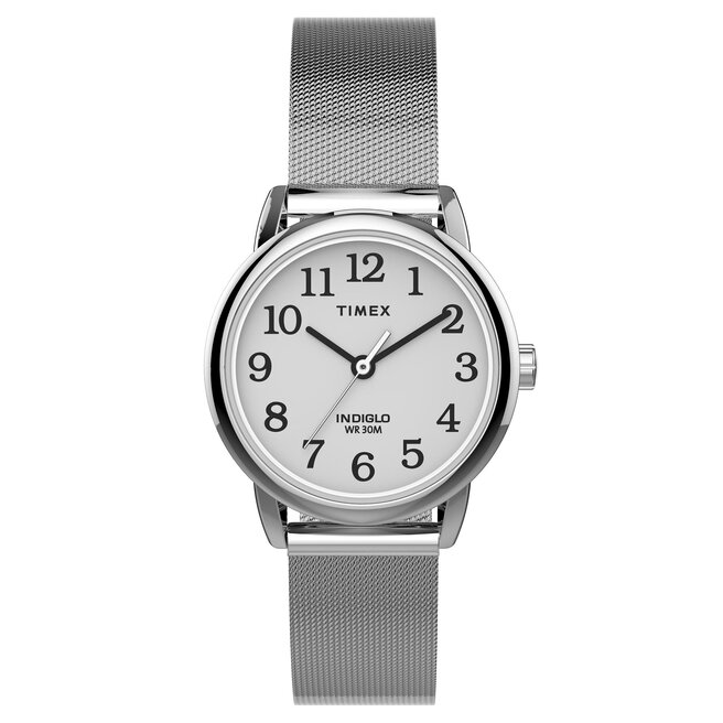 Ρολόι Timex Easy Reader Classic TW2U07900 Silver/White