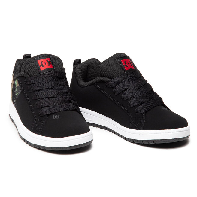 DC Sportcipő DC Court Graffik ADBS100207 Black/Camo Print (0CP)
