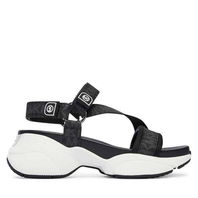 Sandały MICHAEL Michael Kors Bowie 43S6BWFA1B Czarny - kobiece