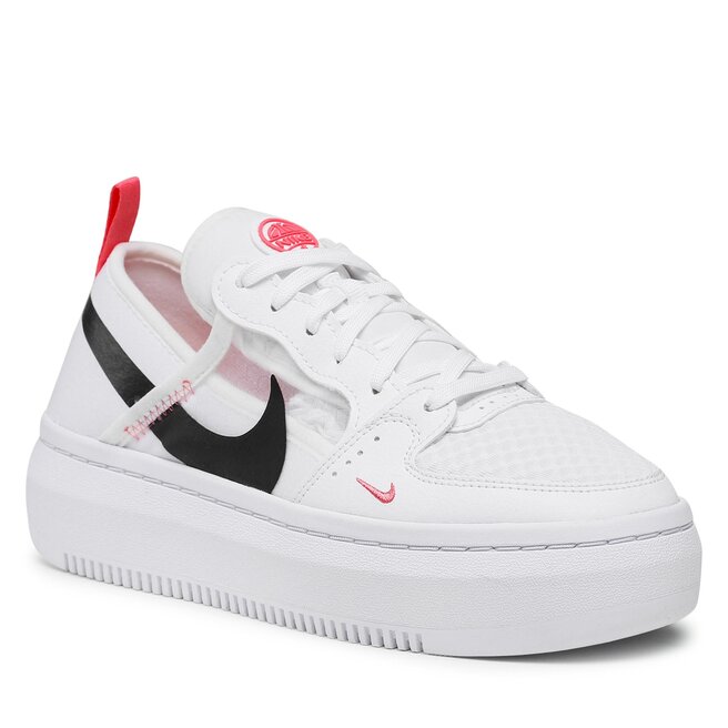 Nike Sportcipő Nike Court Vision Alta CW6536-103 White/Sea Coral-Black Blanc/Noir