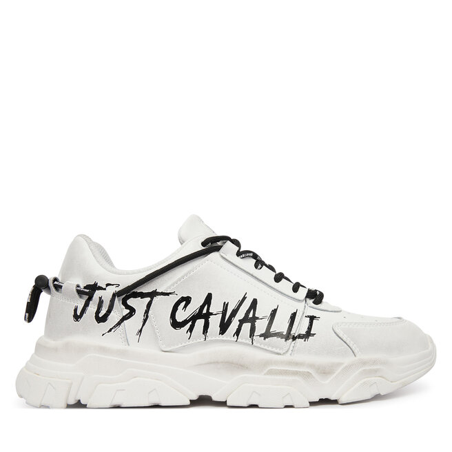 Sneakersy Just Cavalli 80QA3SH1 ZPC21 Biały - męskie