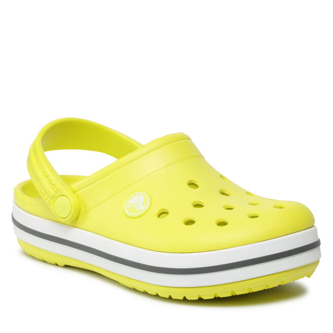 Crocs Șlapi Crocs Crocband Clog K 207006 Citrus/Grey 725