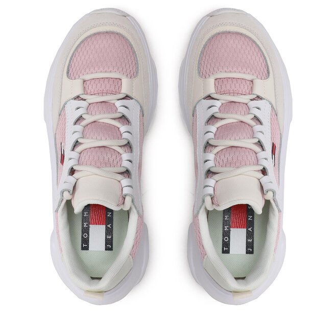 Tommy Jeans Сникърси Tommy Jeans Lightweight Shoe EN0EN02081 Misty Pink TH2