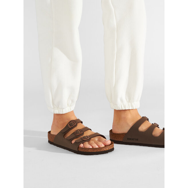 Klapki Birkenstock Florida 0053881 Brązowy -