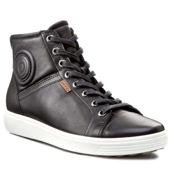 Sneakers ECCO Soft 7 Ladies 43002301001 Black 43002301001 imagine noua