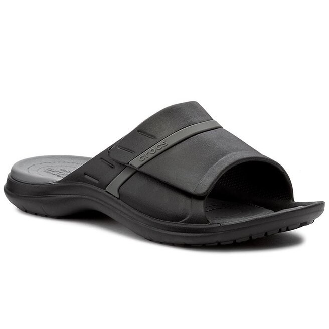 Klapki Crocs Modi Sport Slide 204144 Black Graphite eobuwie .pl