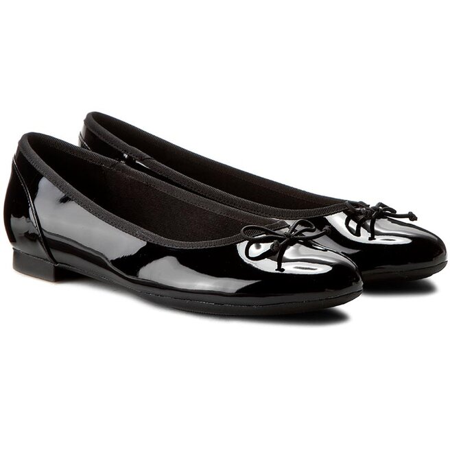 Clarks couture bloom black patent deals