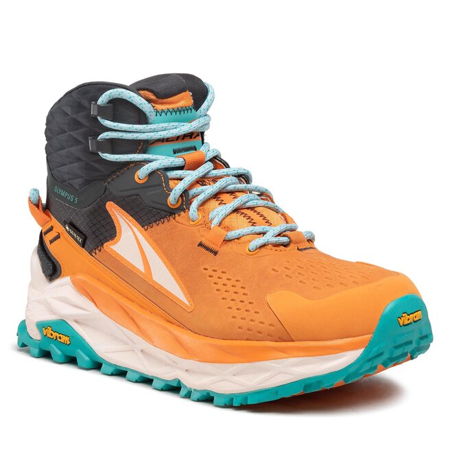 Altra Trekingová obuv Altra W Olympus 5 Hike Mid Gtx GORE-TEX AL0A7R7528010 Gray/Orange
