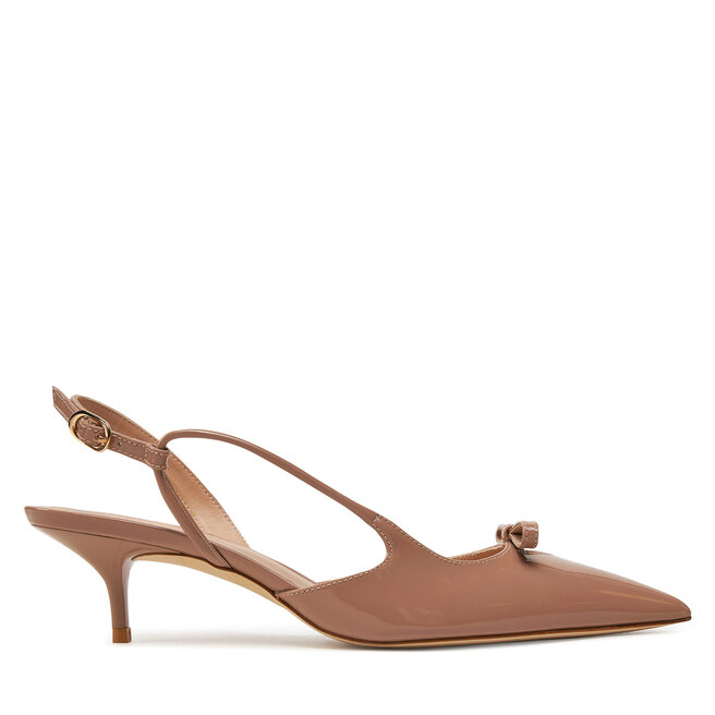 Sandały Stuart Weitzman Tully 50 Slingback - Beżowy