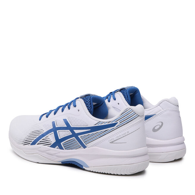 Asics Pantofi Asics Gel-Game 8 1041A326 White/Lake Drive 960