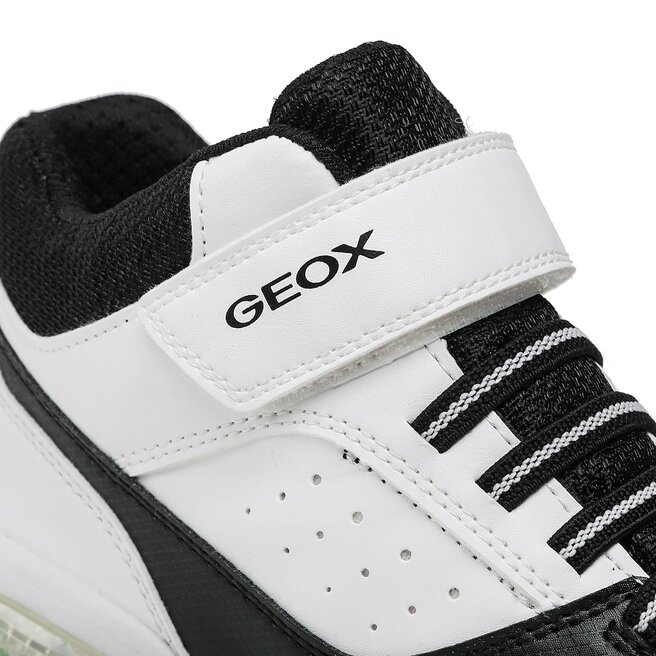 Geox Sportcipő Geox J Illuminus Boy J36GVB 05411 C0404 DD White/Black