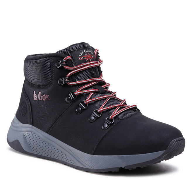 Botines planos Lee Cooper LCJ 22 31 1451M Black zapatos.es