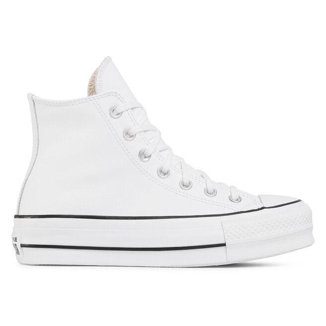 Converse Кецове Converse Ctas Lift Clean Hi 561676C White/Black/White