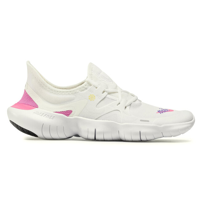 Pantofi Nike Free Rn 5.0 Jdi CI1289 100 White Laser Fuchsia