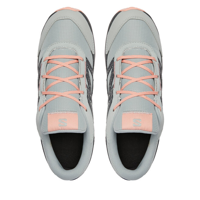 Salomon Bakancs Salomon Outway Climasalomon™ Waterproof L47282900 Quarry/Ebony/Peach Amber