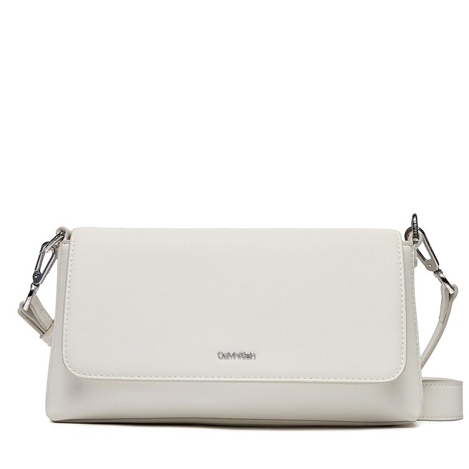 Torebka Calvin Klein Ck Must Shoulder Bag - Biały