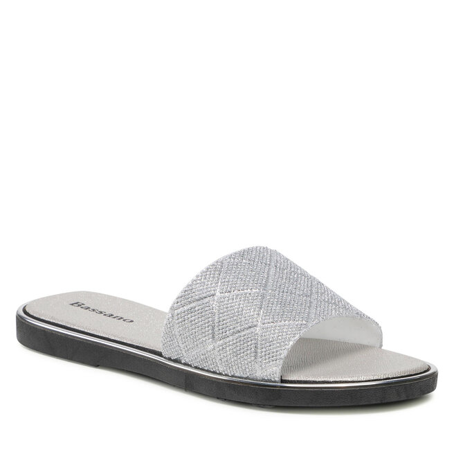 Bassano Pantoletten Bassano WSS20653-01 Silver