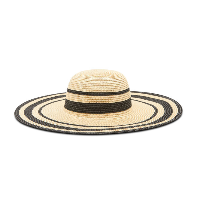 Lauren Ralph Lauren Pălărie Lauren Ralph Lauren Stripe Pkbl Sunhat 454838515001 Natural/Black