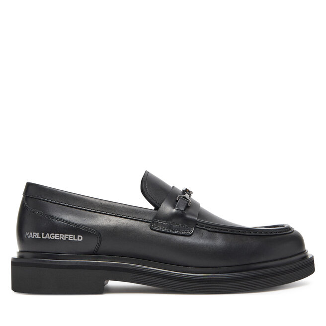 Mokasyny KARL LAGERFELD Kingston - Czarny