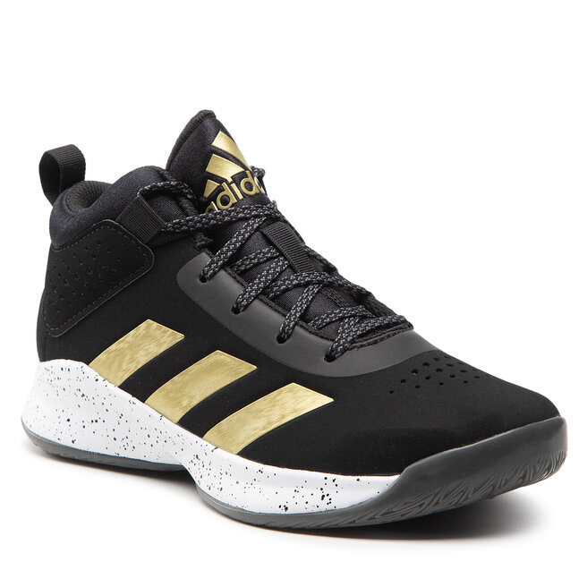 Pantofi adidas Cross Em Up 5 K Wide GX4790 Cblack/Goldmt/Ftwwht