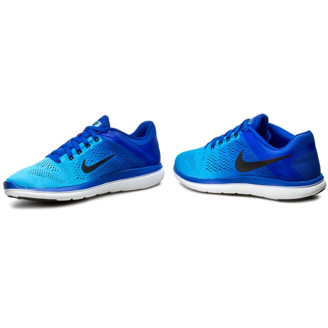 Zapatos Nike Flex 2016 Rn 401 Racer Blue/Black/Bl Glow/White • Www.zapatos.es
