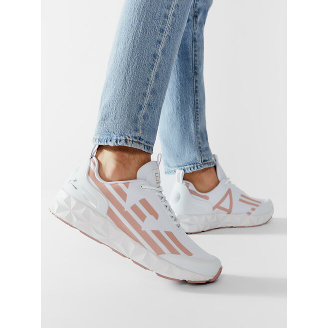 EA7 Emporio Armani Сникърси EA7 Emporio Armani X8X033 XCC52 Q750 White/Misty Rose