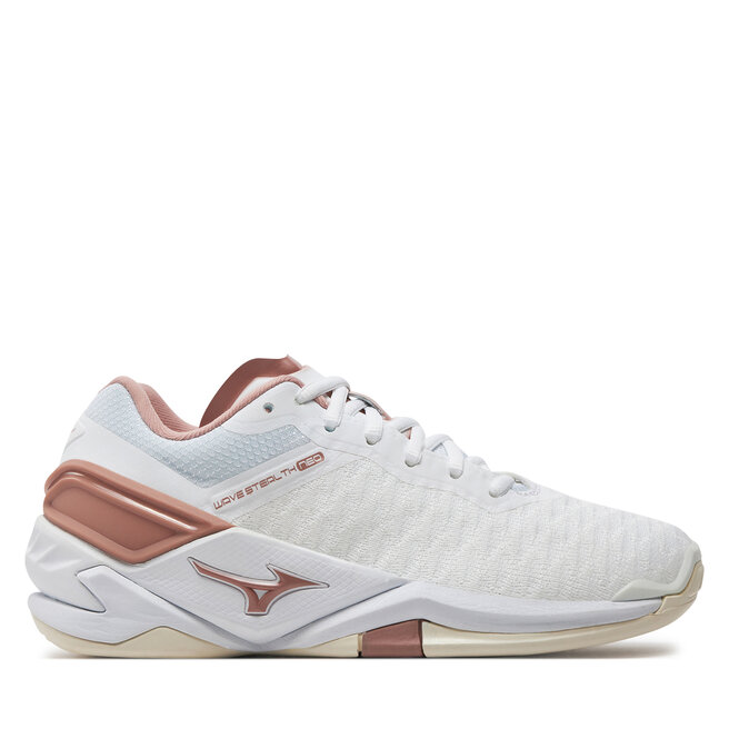 Παπούτσια Mizuno Wave Stealth Neo X1GB200036 WHITE / ROSE / SNOW WHITE