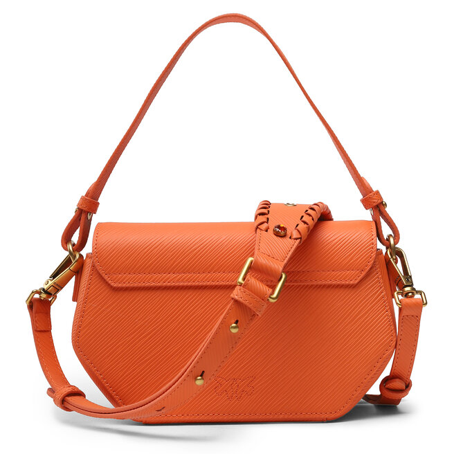 Pinko Handtasche Pinko Love Click Exagon Mini . PE 23 PLTT 100075 A0MU Orange A71Q