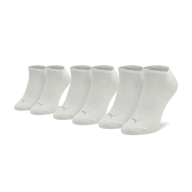Zestaw 3 par niskich skarpet unisex Puma - 54 Beżowy