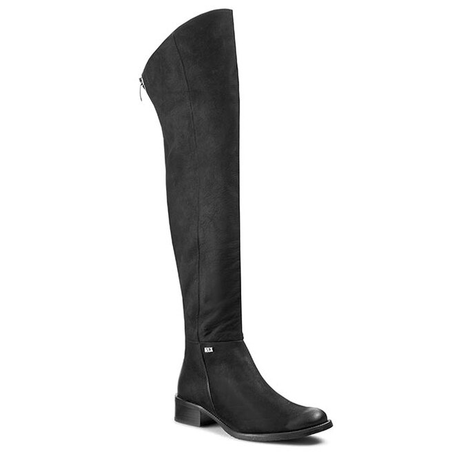 Solo Femme Muszkieterki Solo Femme 52046-07-D62/000-19-00 Czarny