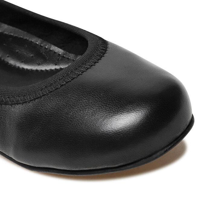 Solo Femme Balerini Solo Femme D0203-01-L14/000-04-00 Czarny