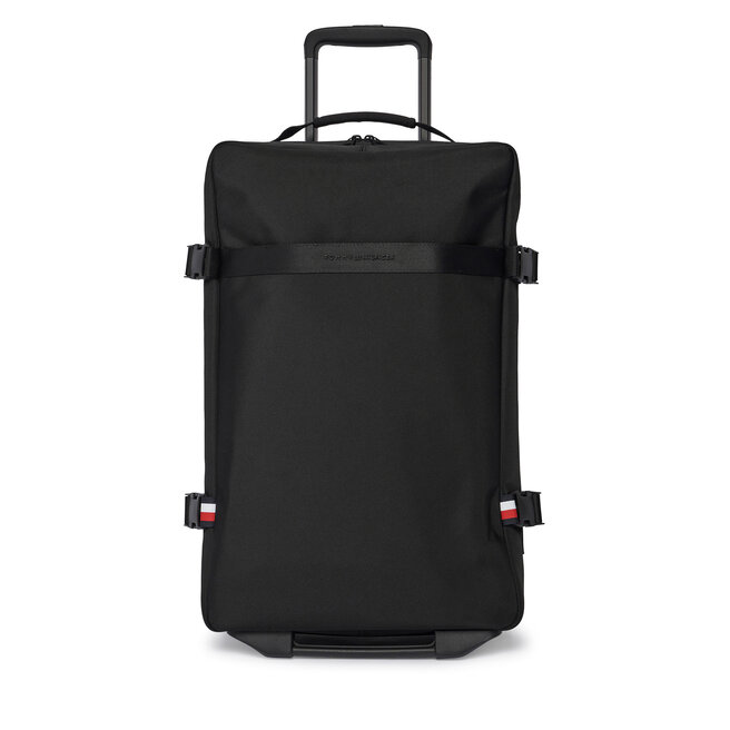 Walizka kabinowa Tommy Hilfiger Th Nylon Travel Soft - Czarny