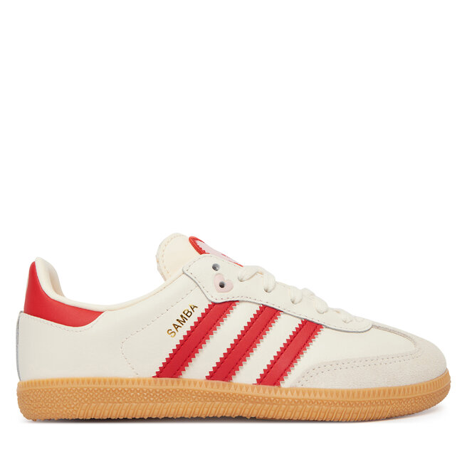 Sneakersy adidas Samba KI6681 Beżowy - dziewczęce