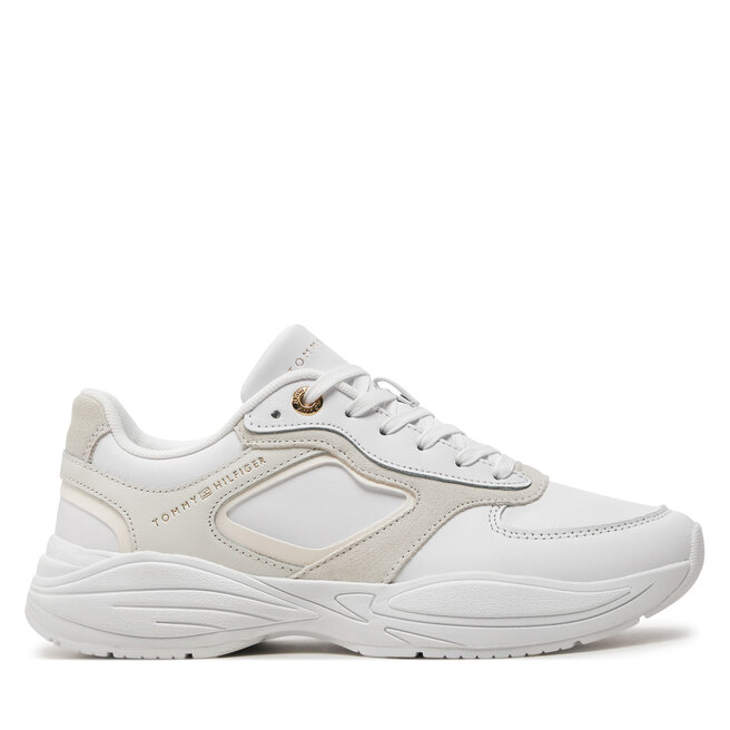 Sneakersy Tommy Hilfiger Hilfiger Chunky Runner - Biały