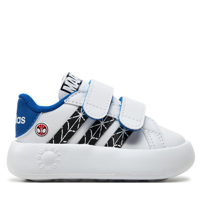 Sneakersy adidas Grand Court Spider-Man Cf I - Biały
