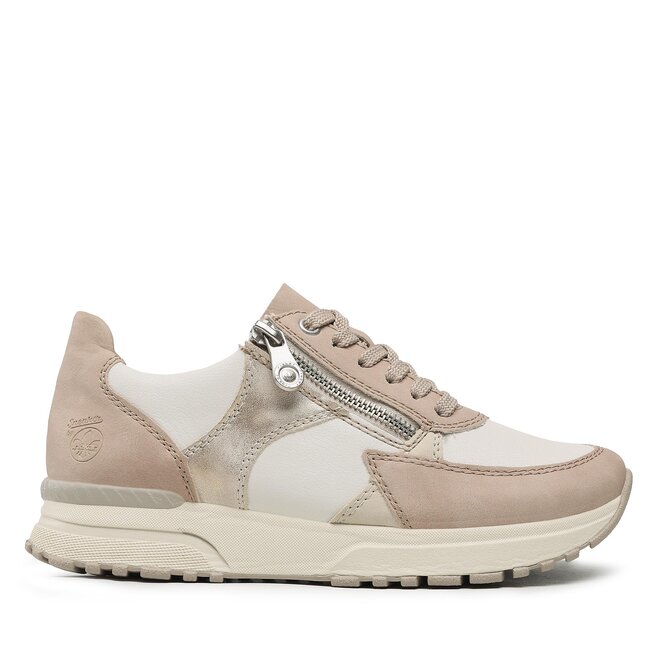Rieker Sneakersy Rieker N7400-80 Weiss Kombi