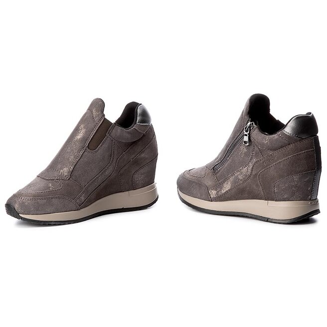 Sneakers Geox D A D620QA 07722 C9002 Dk Grey •