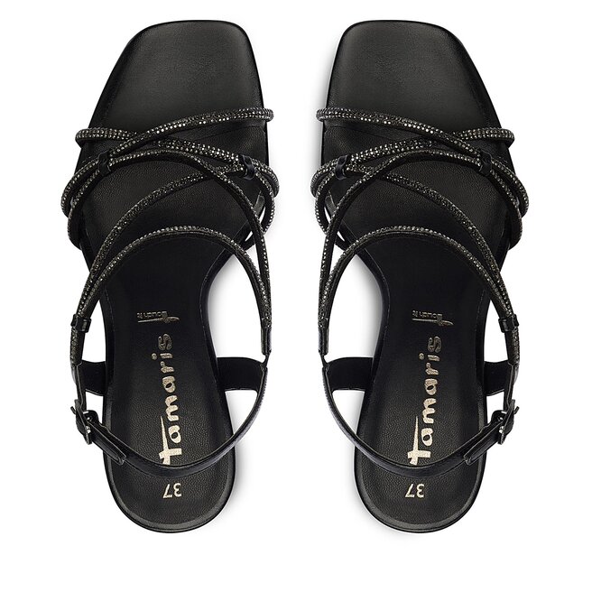 Tamaris Sandalen Tamaris 1-28332-20 Black Metallic 012