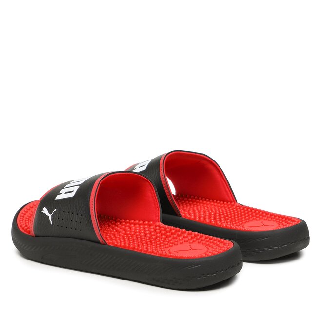 Puma Șlapi Puma Softride Slide Massage 38306203 Negru