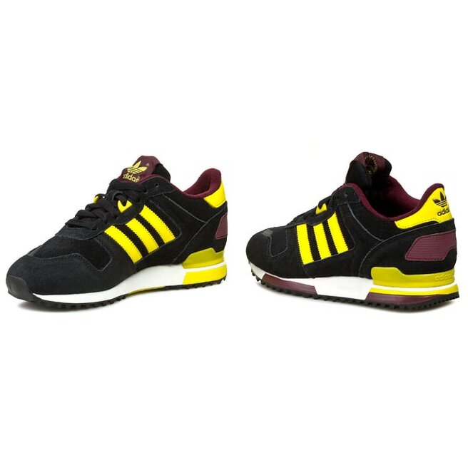 Tantos Hormiga Movimiento Zapatos adidas ZX 700 M18254 Black/Yellow/White | zapatos.es