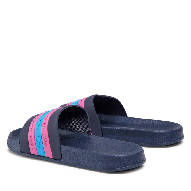 KangaRoos Papucs KangaRoos Kangaslide Kids 18556 000 4204 Dk Navy/Daisy Pink