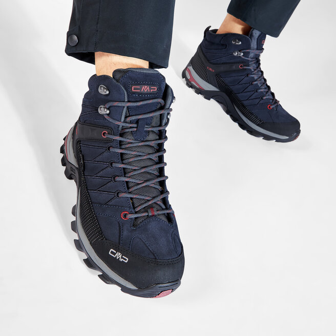 Turistiniai batai CMP Rigel Mid Trekking Shoes Wp 3Q12947 Asphalt/Syrah  62BN • Www.eavalyne.lt