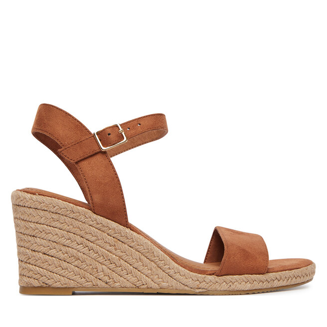 Espadryle Tamaris 1-28300-42 Brązowy - kobiece