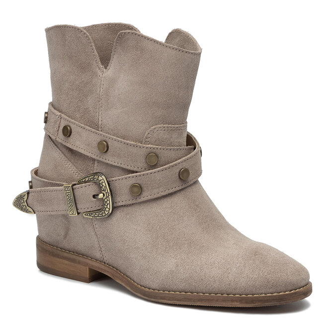 Botine R.Polański 1027 Cappucino 42 Zamsz